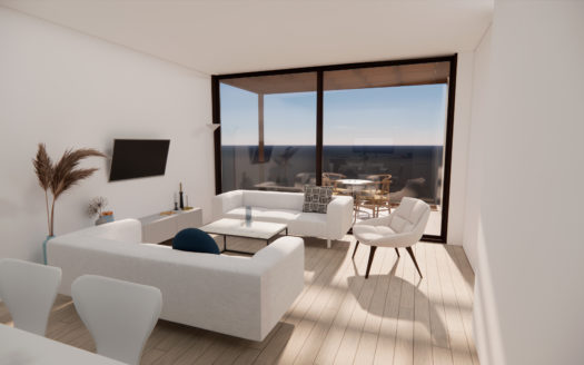 Le bâtiment Arenal offre 5 maisons de luxe situées dans un emplacement imbattable, à quelques mètres du port de Garrucha et de la plage.