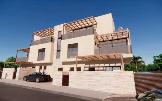 Le bâtiment Arenal offre 5 maisons de luxe situées dans un emplacement imbattable, à quelques mètres du port de Garrucha et de la plage.