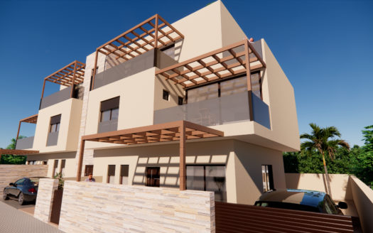 Le bâtiment Arenal offre 5 maisons de luxe situées dans un emplacement imbattable, à quelques mètres du port de Garrucha et de la plage.