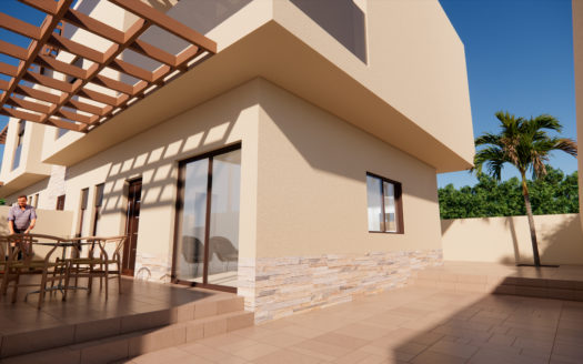 Le bâtiment Arenal offre 5 maisons de luxe situées dans un emplacement imbattable, à quelques mètres du port de Garrucha et de la plage.