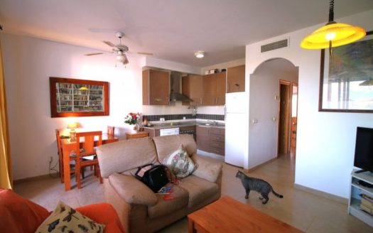 Appartement 2 chambres situé au rez de chaussée  à Palomares